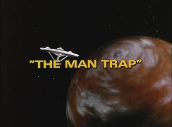 The Man Trap title card